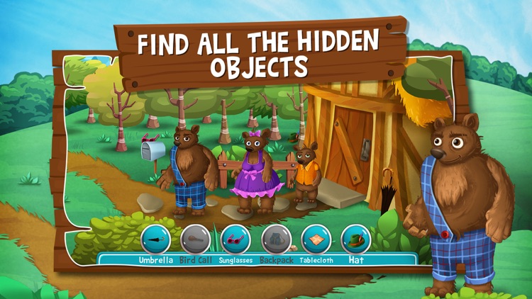 Goldilocks and the Three Bears - Search and find screenshot-3