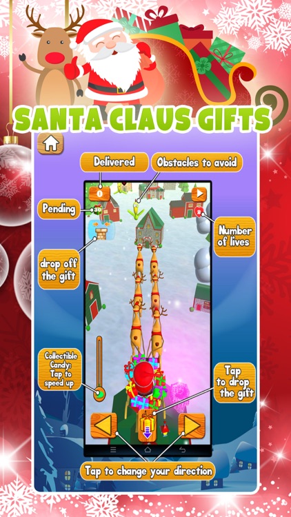 Santa Claus Gifts - free 3D Christmas game