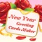 Love Greeting Cards Maker has over 50 card templates, 80 stickers and 30 quotes for every occasion which can be used to send love and cheer this festive season