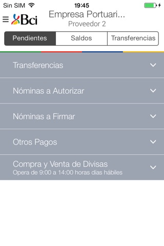 Bci Banca Corporativa y Mayorista screenshot 3
