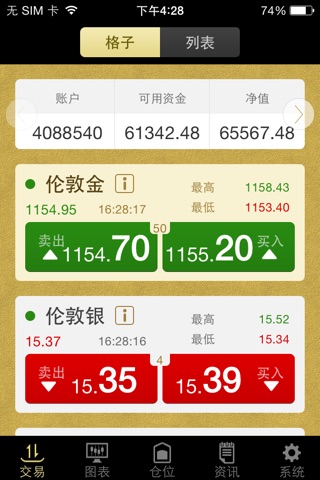 盈富金汇GTS手机交易软件 screenshot 3