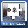 A beautiful winter and snow puzzle