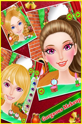 Christmas Girl Makeover Salon screenshot 2