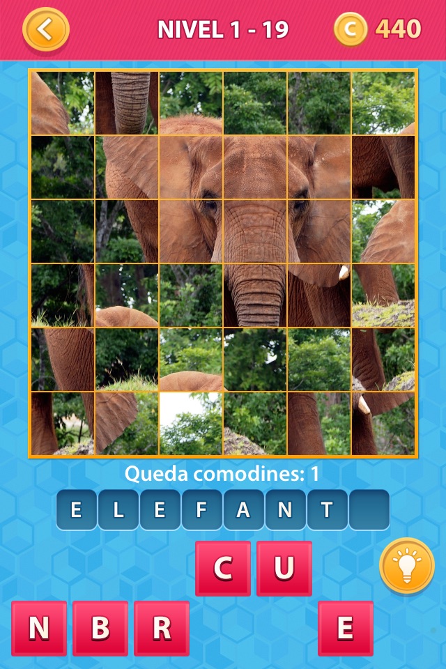 Mosaic - trivia image quiz and word puzzle game to guess words by small parts of images screenshot 3