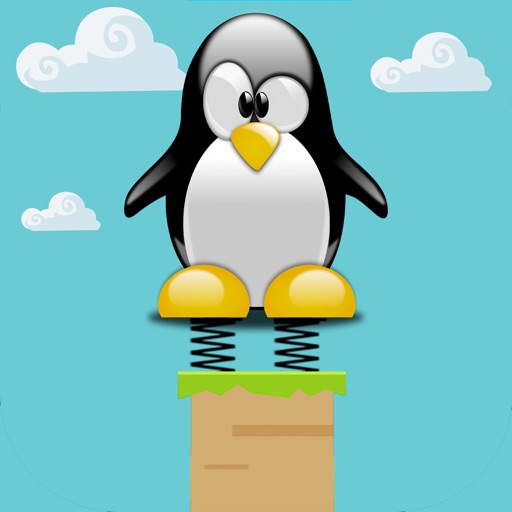 Spring Pinguin Jump iOS App