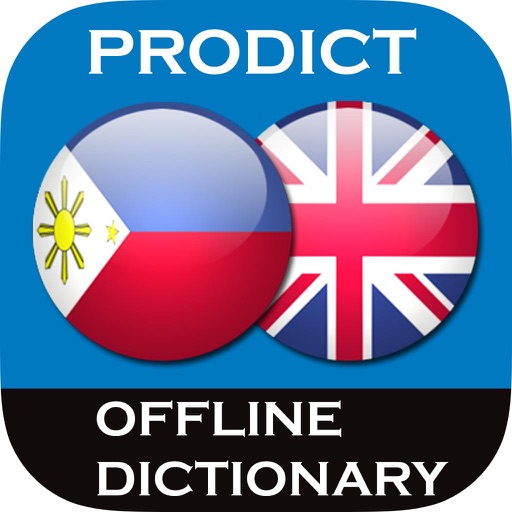 Filipino <> English Dictionary + Vocabulary trainer icon