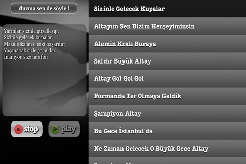 Altay Marş,Taraftar,Zil Sesleri screenshot 3
