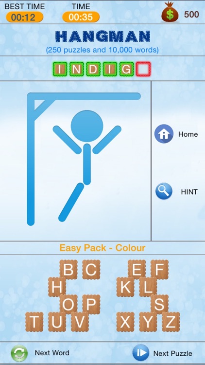 Hangman - Search and Crack Hidden Word Puzzle screenshot-3