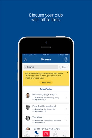 Fan App for Rangers FC screenshot 2