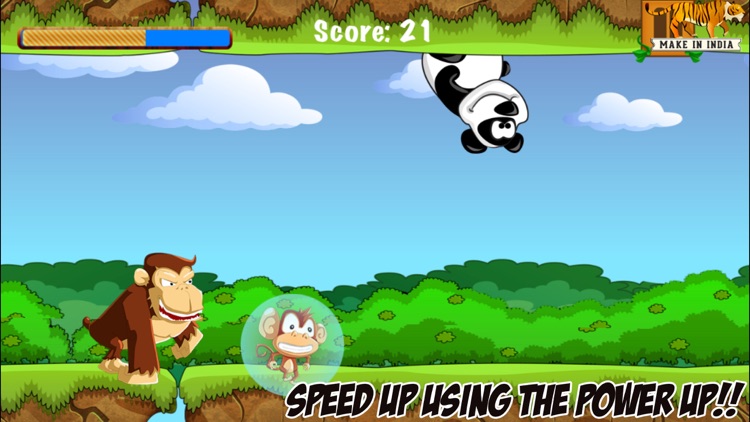 Monkey Hero Run - Jump and Attack in the Amazing Jungle Safari screenshot-2