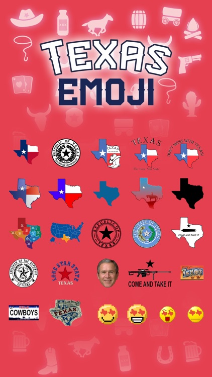 Texas Emoji Keyboard