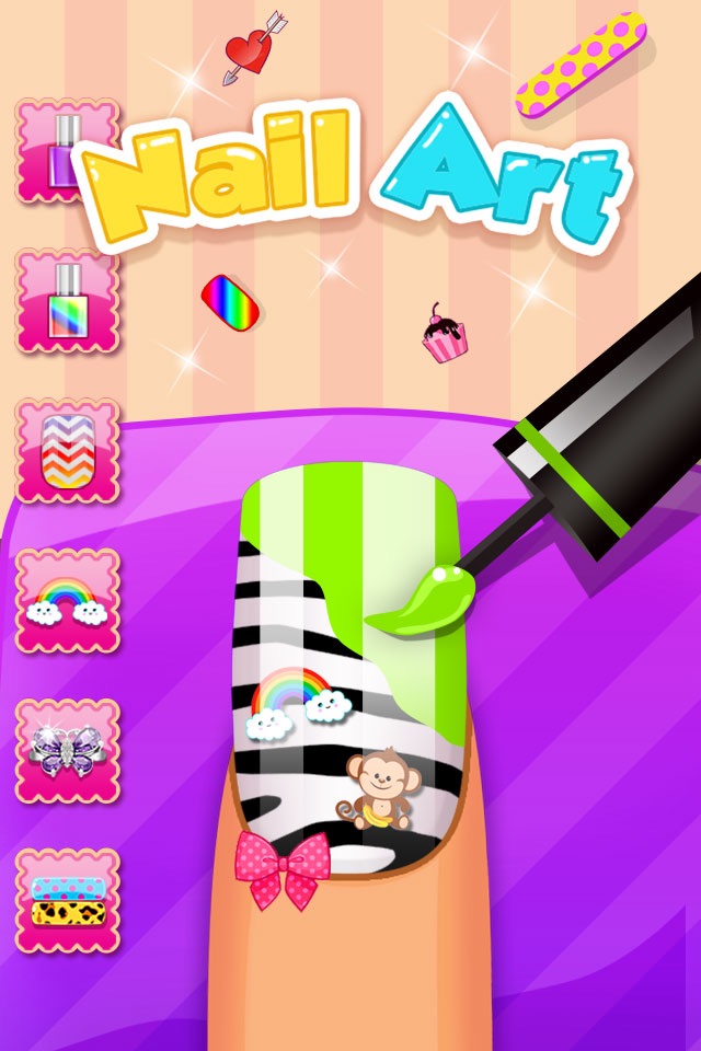 Nail Party Makeover and Nail Salon - girls game screenshot 3