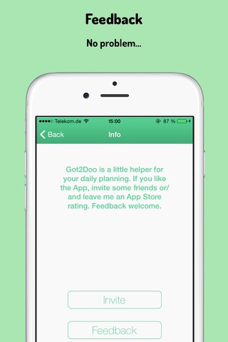 Got2Doo organize your Life screenshot 4