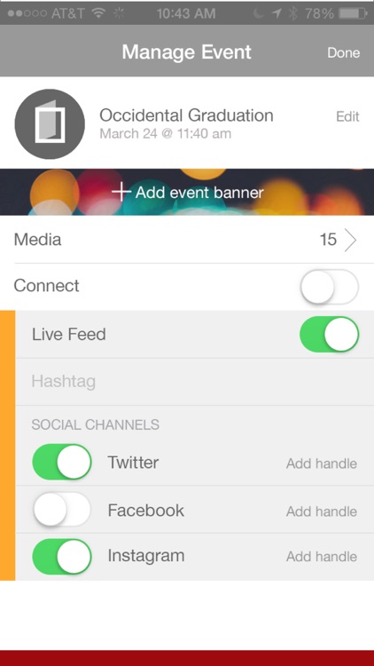 Welcome - The App for Events / Best Place for Handouts, Networking, and Social Media