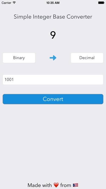 Simple Integer Base Converter screenshot-3