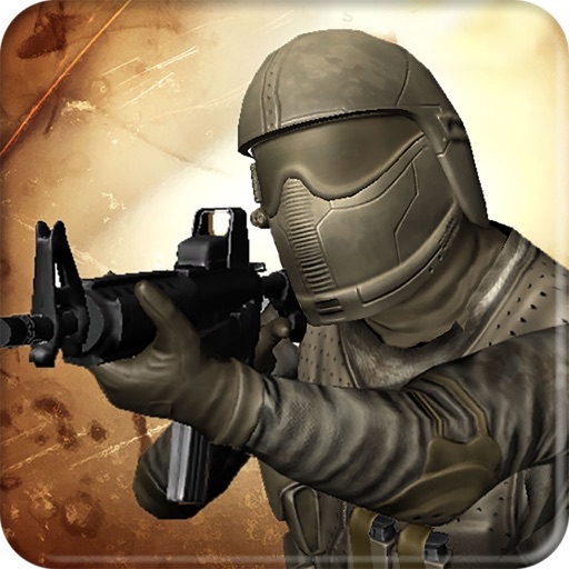 Urban Commando Shooting Blackout 3D Icon