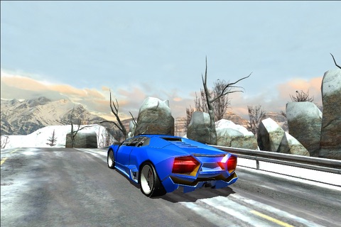 Super Car Rally Winter PRO screenshot 2