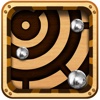 Labyrinth Maze Retro Style Reloaded - Steel Balls on Gravity defying Roller coaster Ride !