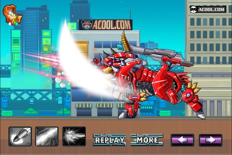 Toy Robot War:Robot Fire Rhino screenshot 3