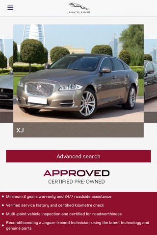 Jaguar Approved Cars MENA screenshot 2