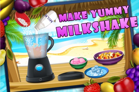 Ice Cream Milk Shake Maker – kids cooking game screenshot 3
