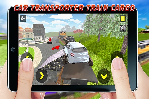 Tourist Car Transporter Train Simulator screenshot 3