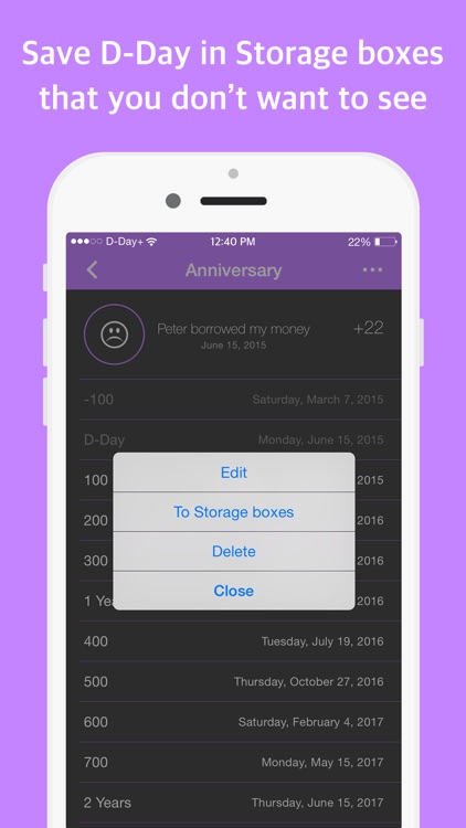 D-Day+ free (anniversary, widget) screenshot-3