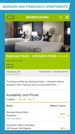 MobBooking - 線上酒店預訂(圖3)-速報App