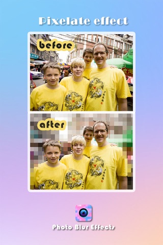 Hide My Face From Photo - Censor Focus Editor with Blur & Mosaic Touch Effects screenshot 2