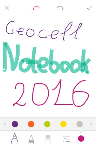 Geocell Notebook screenshot 2
