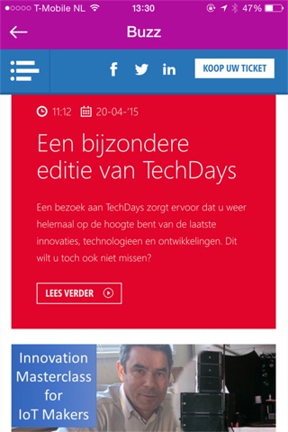 TechDaysNL 2015 screenshot 4