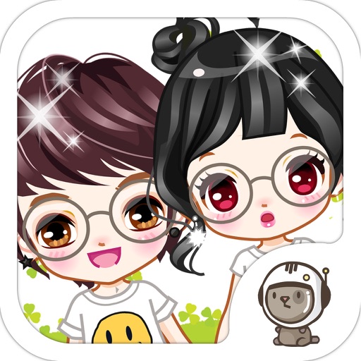 Cute Lovers Dress Up icon