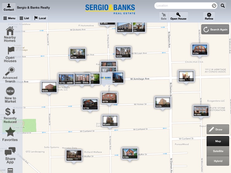 Sergio & Banks Realty for iPad