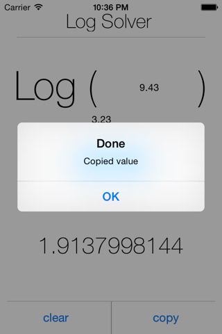 Log Solver screenshot 3