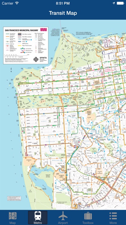 San Francisco Offline Map - City Metro Airport
