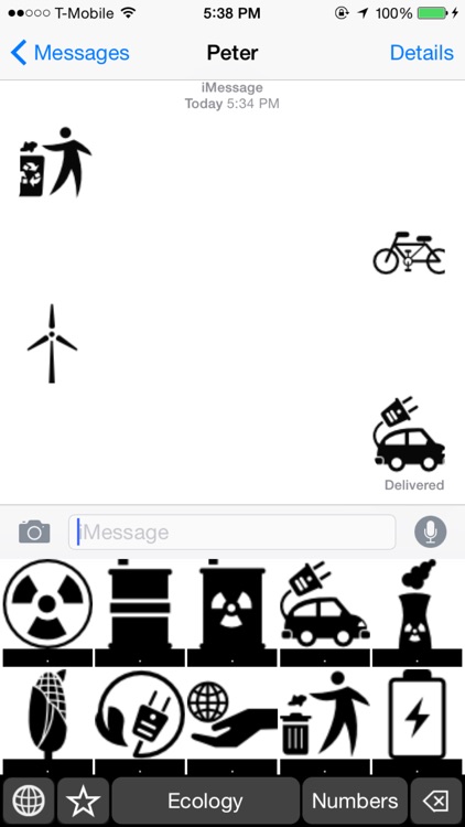 Ecology Stickers Keyboard: Using Eco Icons to Chat screenshot-4