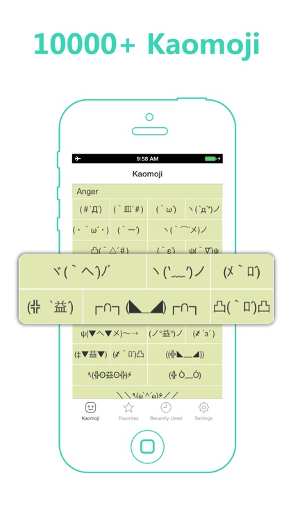 Kaomoji -- Japanese Emoticons