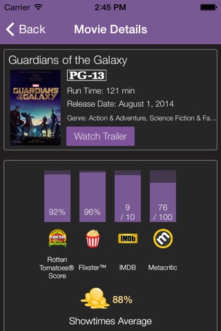 Showtimes - Movie Tickets screenshot 3