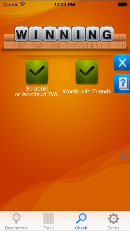 Descrambler - unofficial word game solver for SCRABBLE®, Words with Friends and Wordfeud crossword games screenshot-4