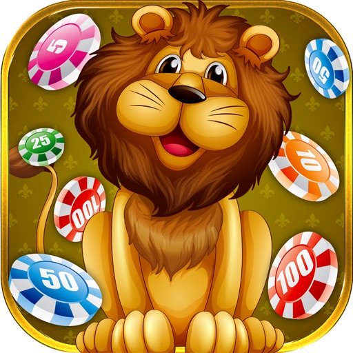 Wild African Animals Ace Poker Deluxe - Texas Holdem Style Casino Card Game! iOS App