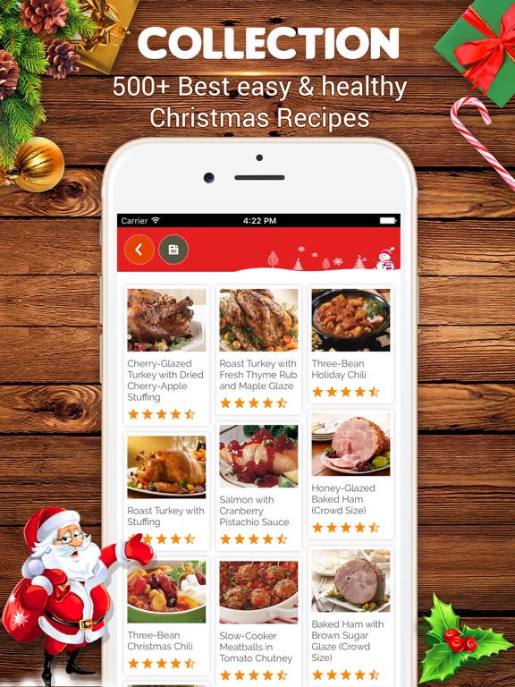 500 christmas recipes pro the best christmas recipes collection screenshot 1 for 500 christmas recipes pro the best christmas recipes collection