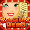 Casino Hero - World's first mission casino game for poker,slots,blackjack,video poker,wheel of fortune.