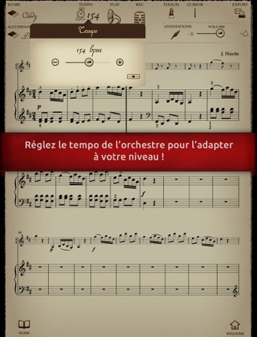 Play Haydn - Concerto pour piano n° 11 - 3ème mouvement Rondo all’Ungarese (partition interactive) screenshot 3