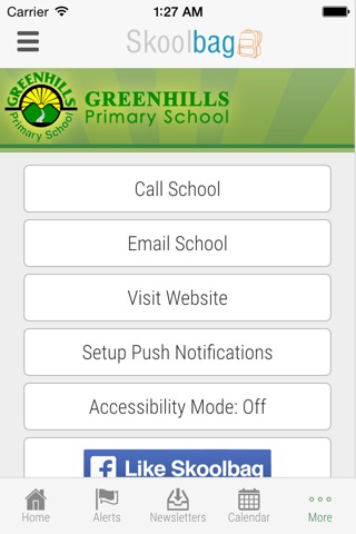 Greenhills Primary School - Skoolbag screenshot 4