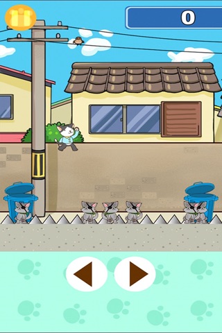悪ネコを踏みつけ-かわいい猫で悪ねこを踏みつける無料ゲーム screenshot 2