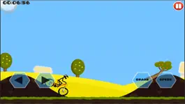 Game screenshot Crazy Stickman Mountain Bike Race Downhill mod apk