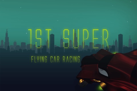1st Super Flying Car Racing Pro screenshot 2