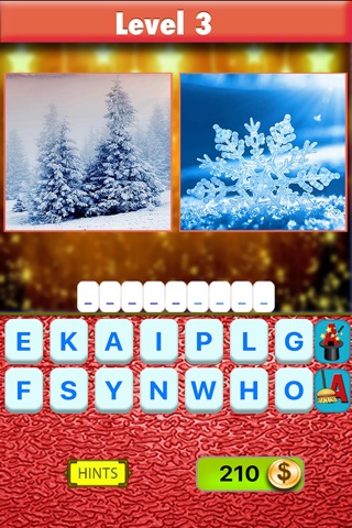 Merry Christmas 2 Pic - Photo Word Trivia Quiz screenshot 4