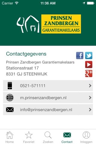 Prinsen Zandbergen Garantiemakelaars screenshot 4