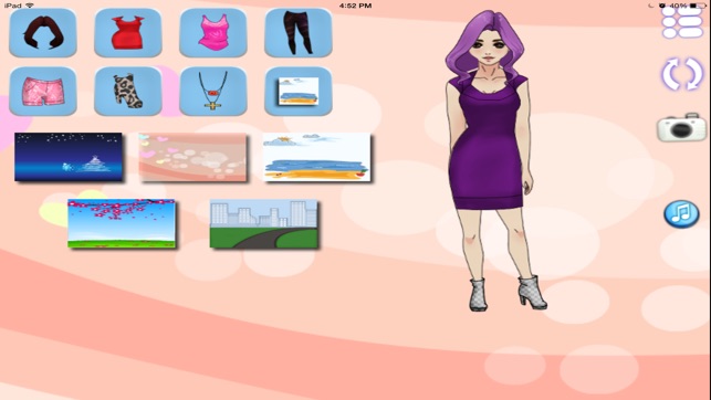 Girls Party Dress Up educational makeup games(圖4)-速報App